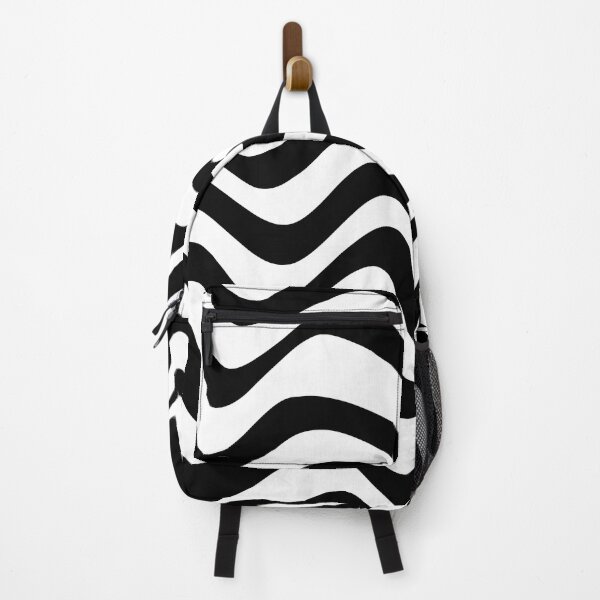 Item preview, Zebra Wave Uneven in Black and White designed and sold by Moyanana.