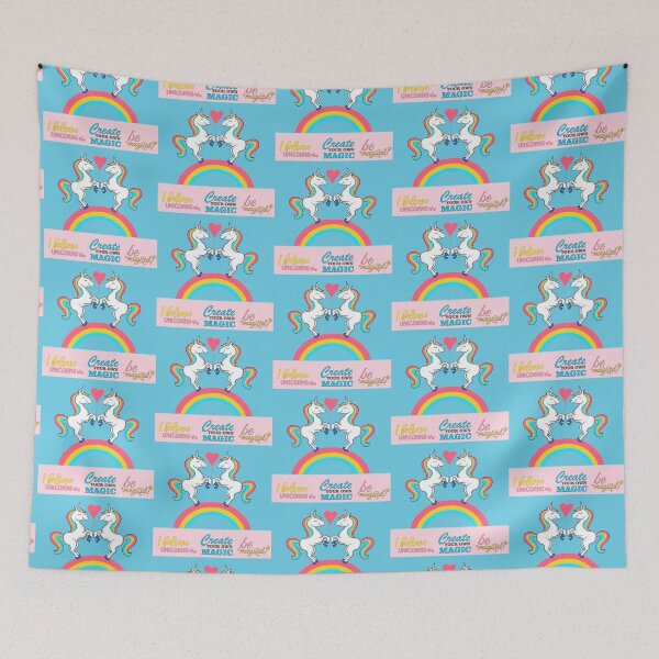 Item preview, I Believe in Magical Unicorns designed and sold by WildingClan.