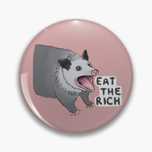 Item preview, Eat the Rich Possum designed and sold by PaintedWorld.