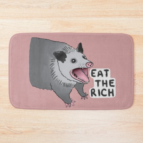 Item preview, Eat the Rich Possum designed and sold by PaintedWorld.