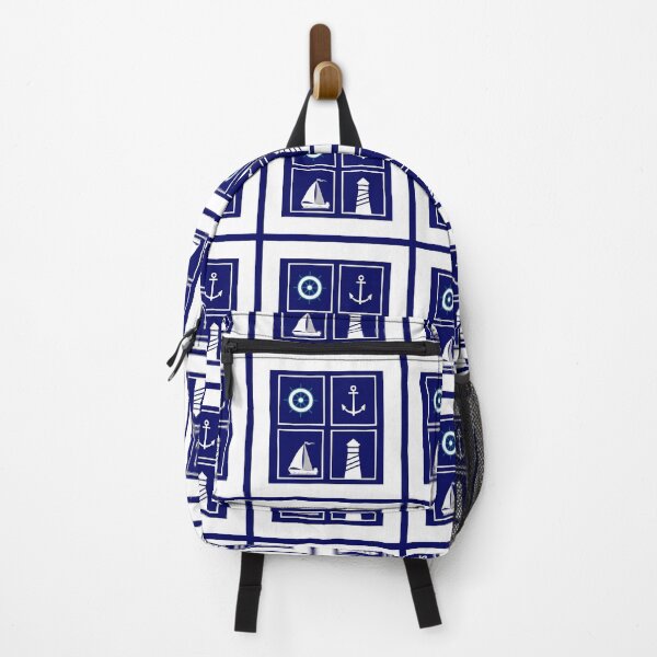 Item preview, Nautical navy blue and white theme design designed and sold by Shir-designs.
