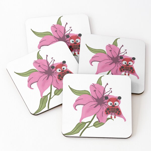 Item preview, Ladybug on a flower designed and sold by nurserybabies.