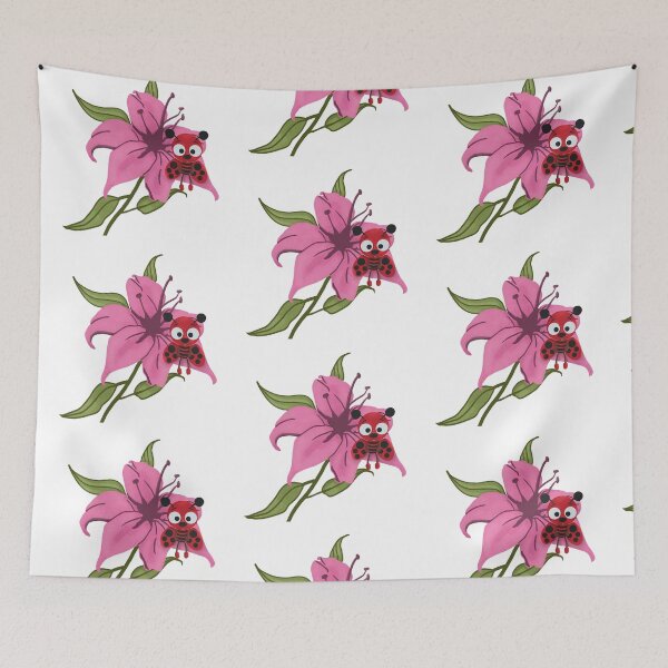 Item preview, Ladybug on a flower designed and sold by nurserybabies.
