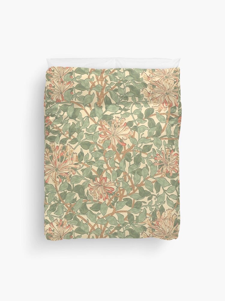 william morris honeysuckle utopia Duvet Cover for Sale by susanlangosh