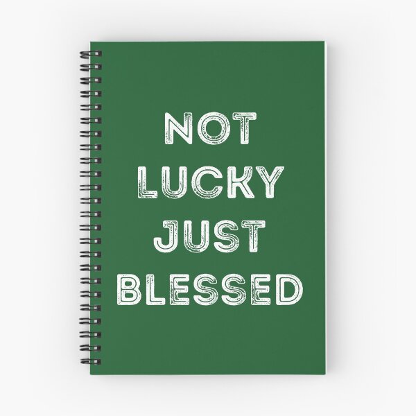 Item preview, Not Lucky Just Blessed designed and sold by Bella85s.