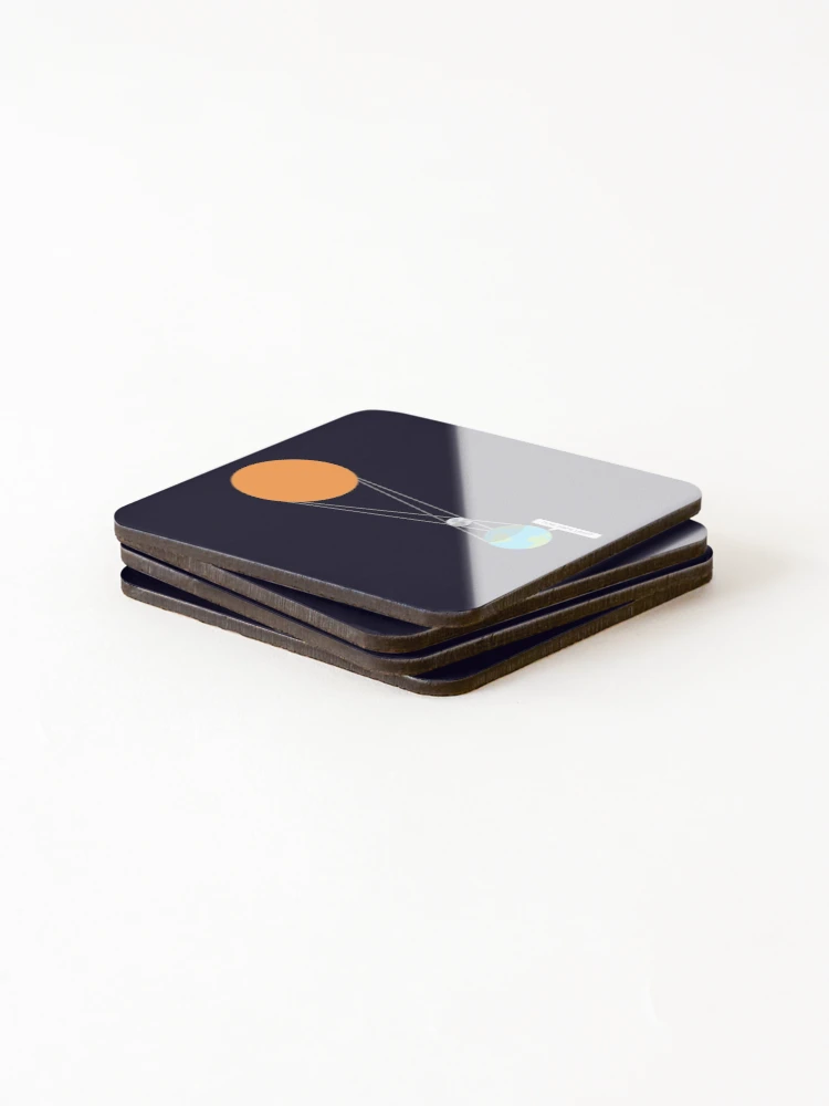 Thumbnail 4 of 5, Coasters (Set of 4), Solar Eclipse designed and sold by acciodesigns.