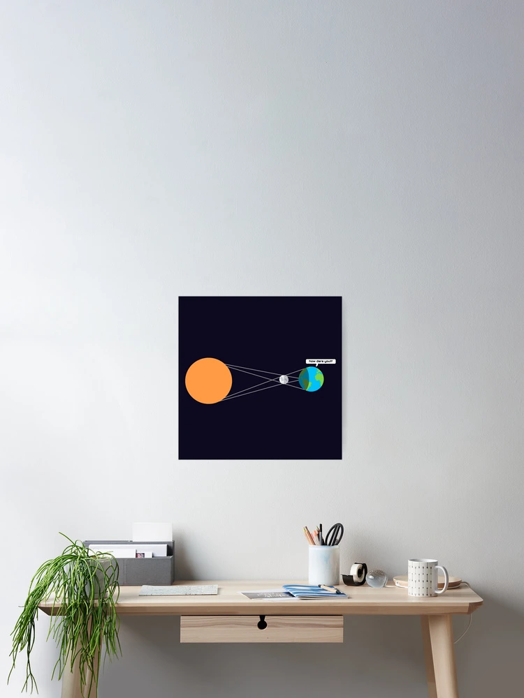 Thumbnail 2 of 3, Poster, Solar Eclipse designed and sold by acciodesigns.