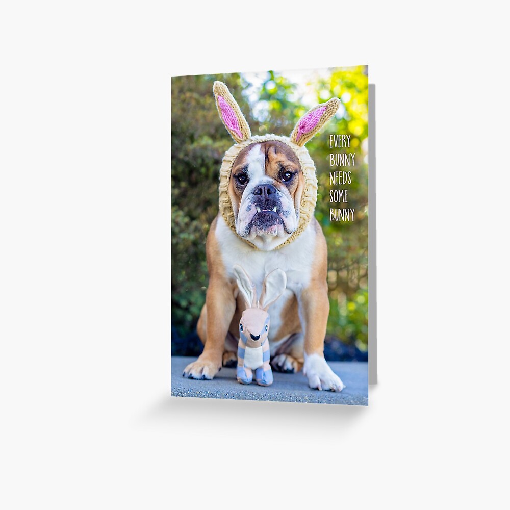Gertie Easter Card Greeting Card
