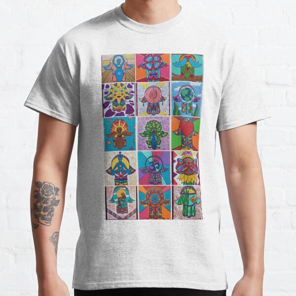 Assorted Hamsa #1 by Harriette Knight Classic T-Shirt