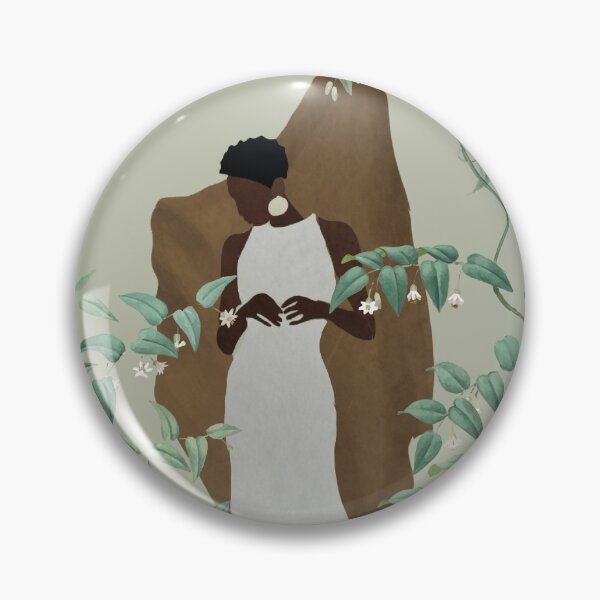 Item preview, African Girl with a white dress designed and sold by ditaredesigns.