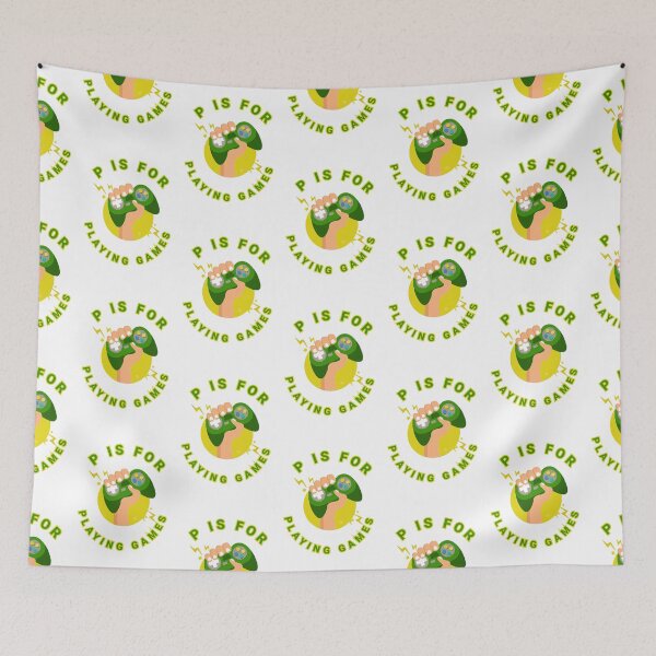 Item preview, p is for playing games designed and sold by lefdaouired.