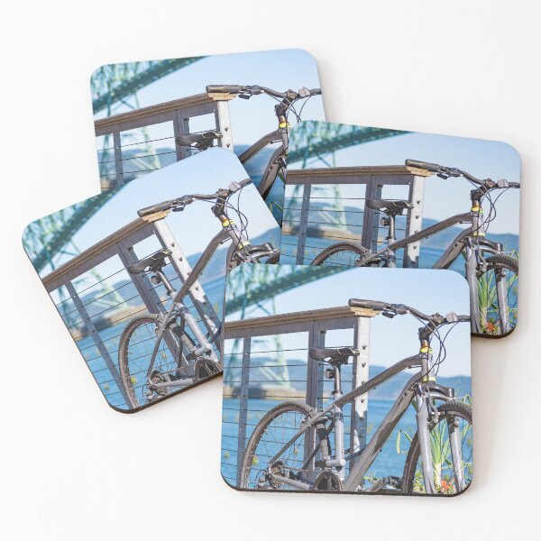 Item preview, Bike Below Astoria Megler Bridge designed and sold by debbieannpowell.