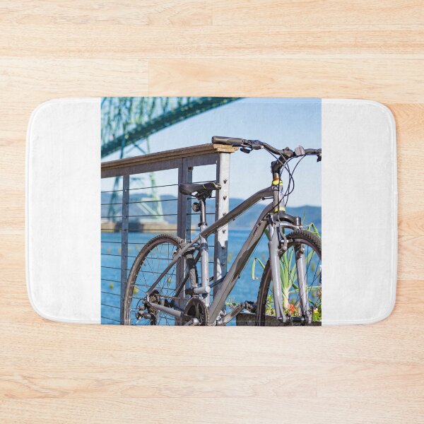 Item preview, Bike Below Astoria Megler Bridge designed and sold by debbieannpowell.