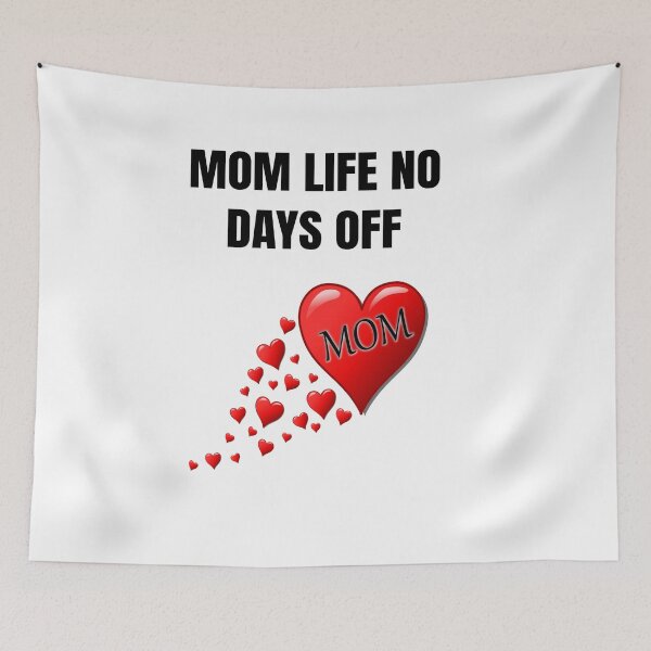Item preview, Mom Life No Days Off  designed and sold by WowAllinOne.