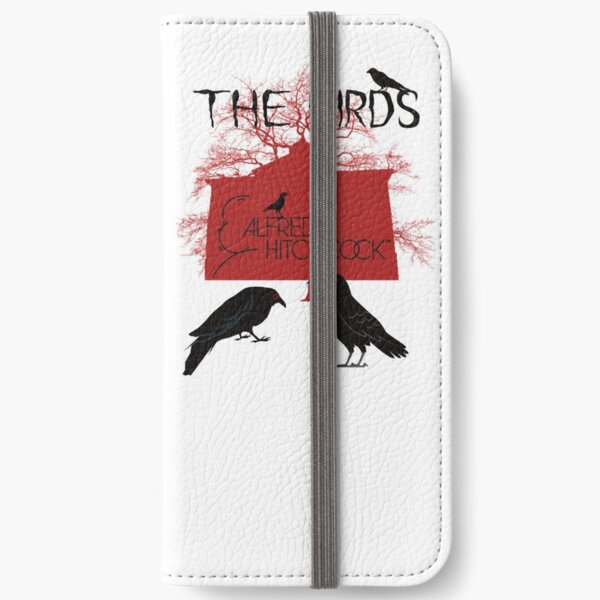 Alfred Hitchcock - The Birds (Red Version) iPhone Wallet