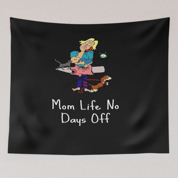 Item preview, Mom Life No Days Off  designed and sold by WowAllinOne.