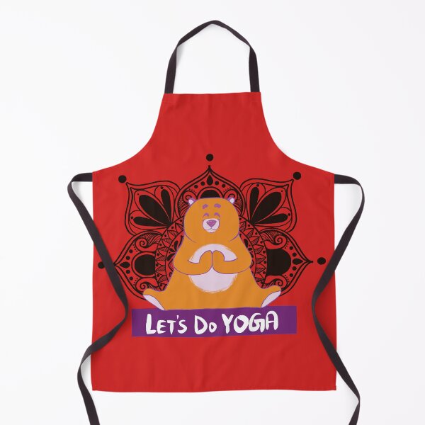 Item preview, Namaste Yogi Bear- Let's Do some YOGA designed and sold by DizaArts.