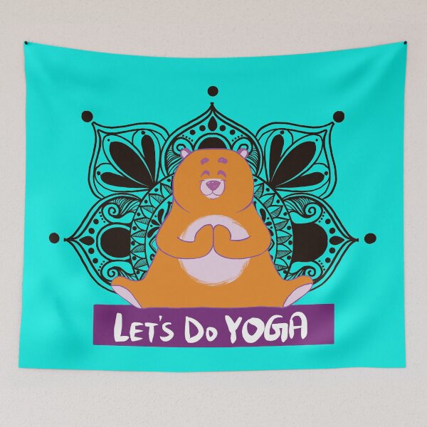 Item preview, Namaste Yogi Bear- Let's Do some YOGA designed and sold by DizaArts.