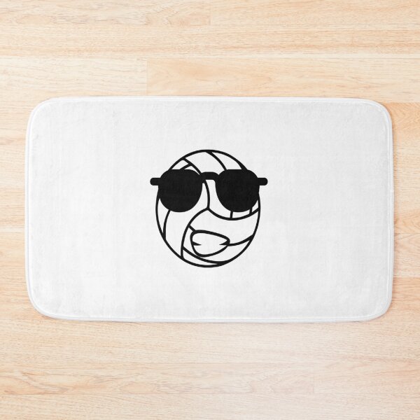 Item preview, happy volleyball smiley with sunglasses designed and sold by Mr.Epic - Shop.