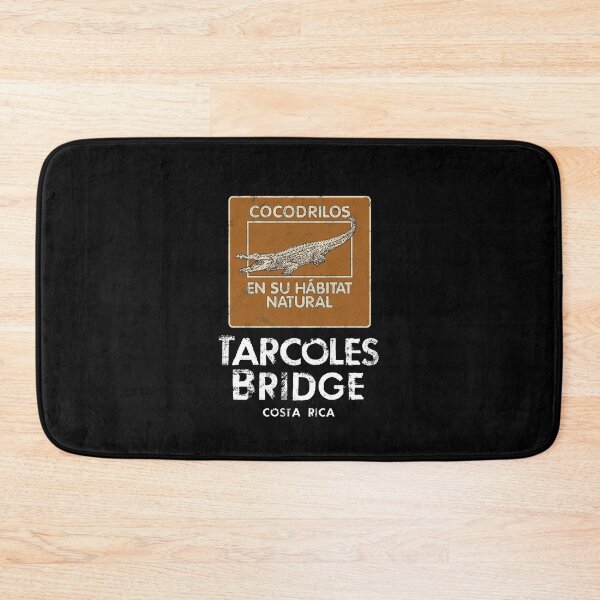Item preview, Tarcoles Crocodile Bridge Sign Costa Rica designed and sold by twHistory.