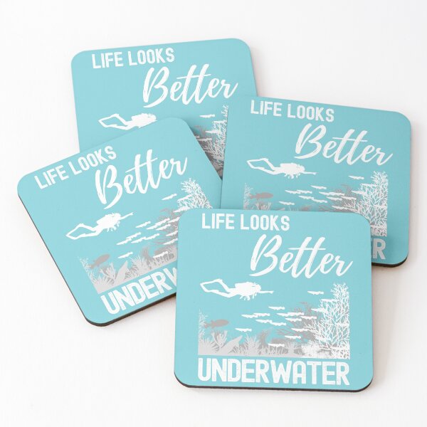 Item preview, Life Looks Better Underwater designed and sold by StudioAquaLumos.