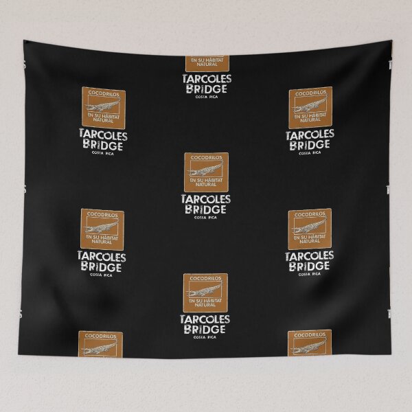 Item preview, Tarcoles Crocodile Bridge Sign Costa Rica designed and sold by twHistory.