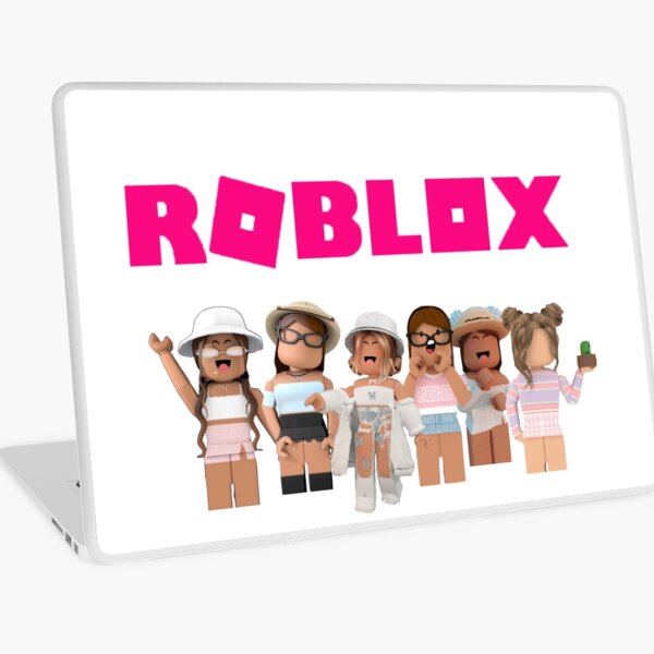 Gamer Girl Laptop Skins Redbubble - roblox girlfriend finder
