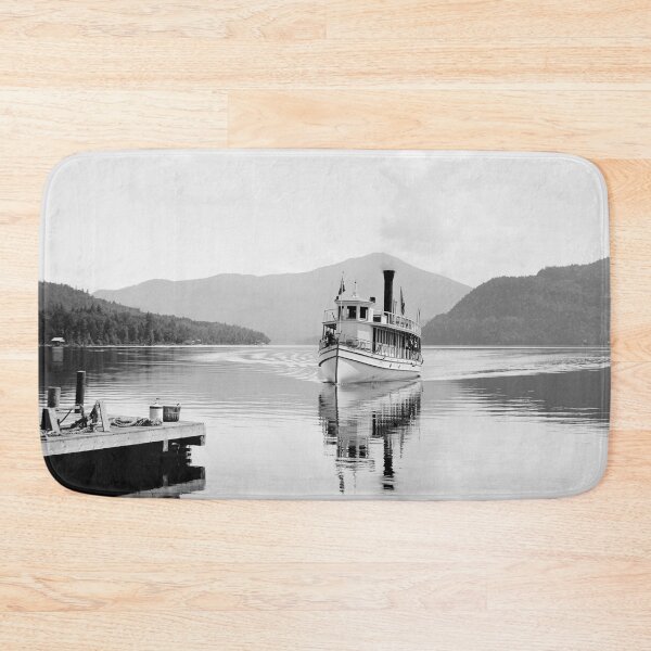 Item preview, Steamboat Doris on Lake Placid - Circa 1900 designed and sold by warishellstore.
