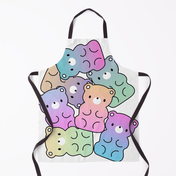 Item preview, Cute Rainbow Gummy Bear Design Kawaii Aesthetic Pastel Design designed and sold by mariekawaii.