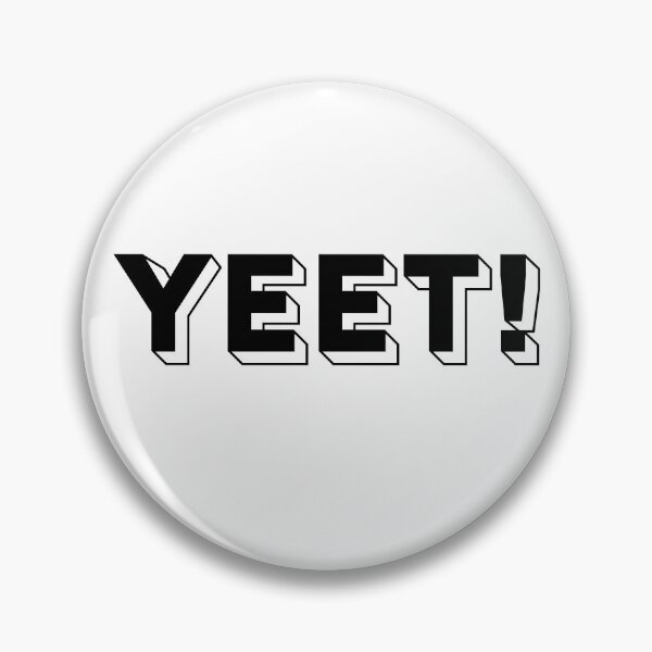 Item preview, YEET sticker in black and white designed and sold by StickersbyVW.