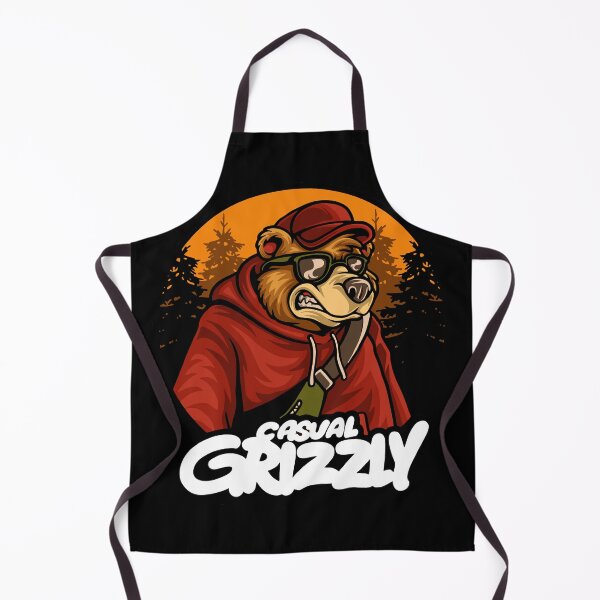 Item preview, Casual Grizzly Logo designed and sold by XINNN.