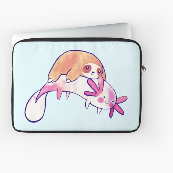 Item preview, Little Sloth and Big Axolotl Watercolor designed and sold by SaradaBoru.