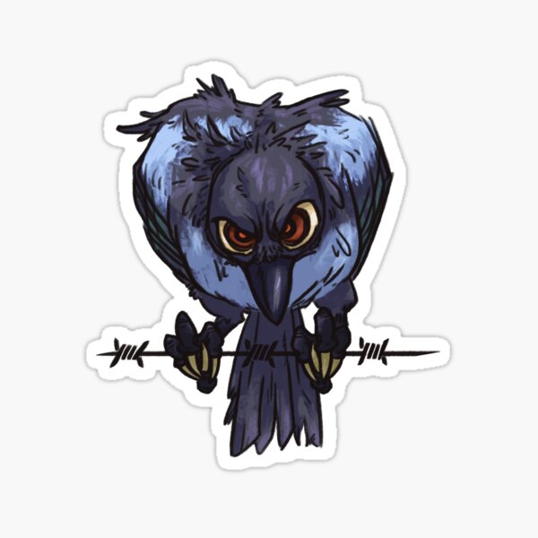 Angry Magpie Sticker
