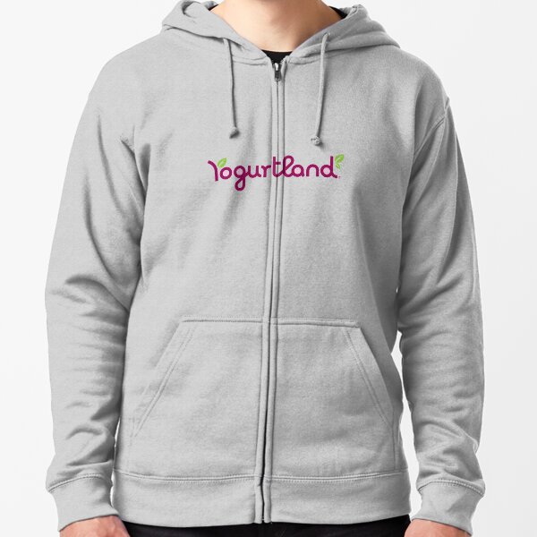 Yogurtland Cafe Zipped Hoodie