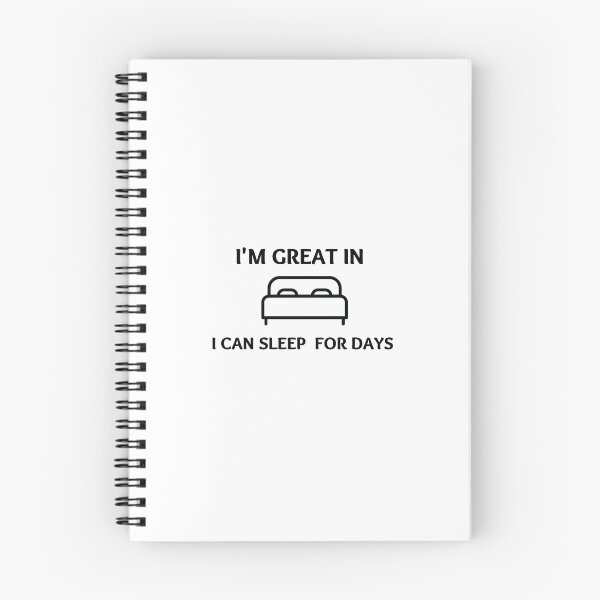 Item preview, I'm Great In Bed i Can Sleep For Days designed and sold by dress-in.