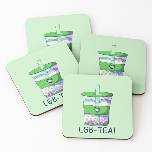 Item preview, Agender Pride Bubble Tea designed and sold by ForTheFrogWar.