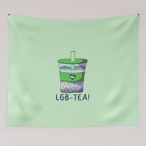 Item preview, Agender Pride Bubble Tea designed and sold by ForTheFrogWar.