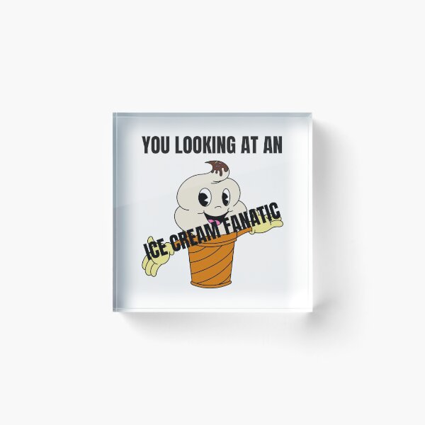 Item preview,  Fanatic Cute  Cone Gelato Sundae I Love  Scoop Soft Serve designed and sold by KLINESTORE.