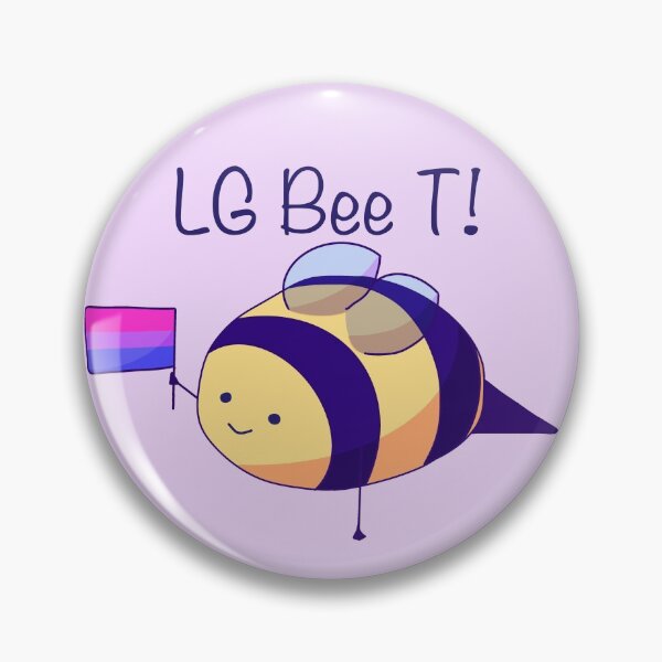 Item preview, Bisexual Pride Bee designed and sold by ForTheFrogWar.