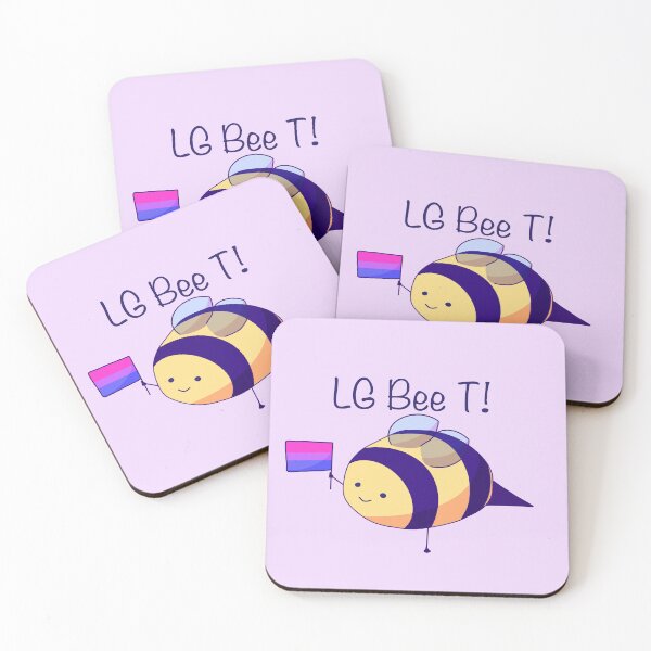 Item preview, Bisexual Pride Bee designed and sold by ForTheFrogWar.