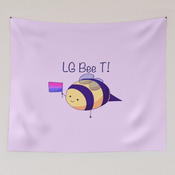 Item preview, Bisexual Pride Bee designed and sold by ForTheFrogWar.