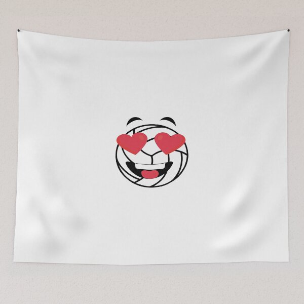 Item preview,  Volleyball emoji with hearts designed and sold by Mr.Epic - Shop.