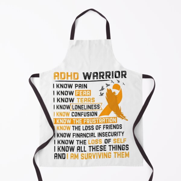 Item preview, I Am ADHD Warrior, I Know All These Things and I Am Surviving Them designed and sold by DianabellShop.