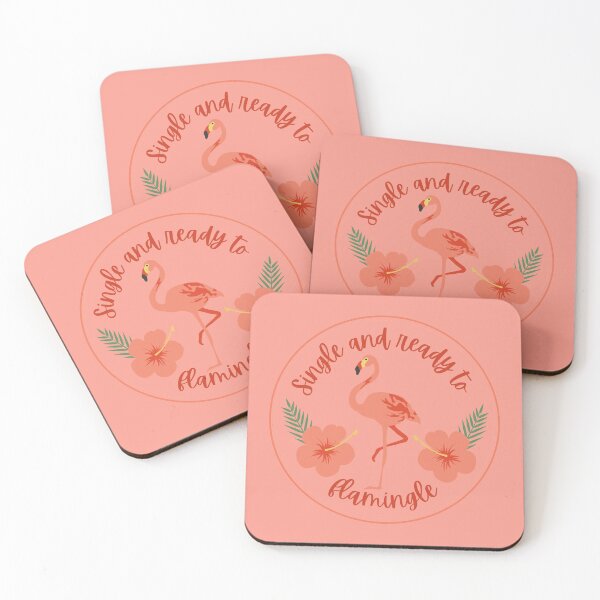 Item preview, Single and Ready to Flamingle Flamingo designed and sold by TipToppity.