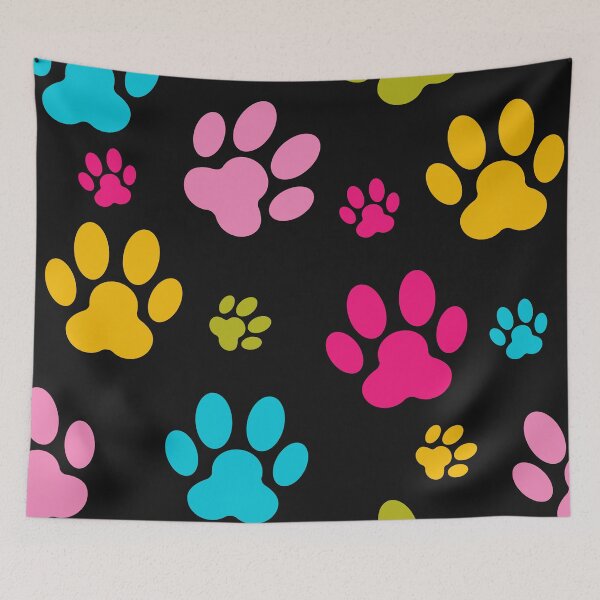 Item preview, DOG FOOTPRINTS PATTERN, DOG PATTERN PATTERN designed and sold by angelescar.