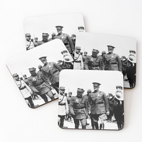 Item preview, John Pershing and Other Officers - France - 1919 designed and sold by warishellstore.