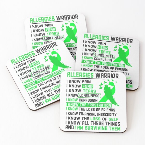 Item preview, I Am Allergies Warrior, I Know All These Things and I Am Surviving Them designed and sold by DianabellShop.
