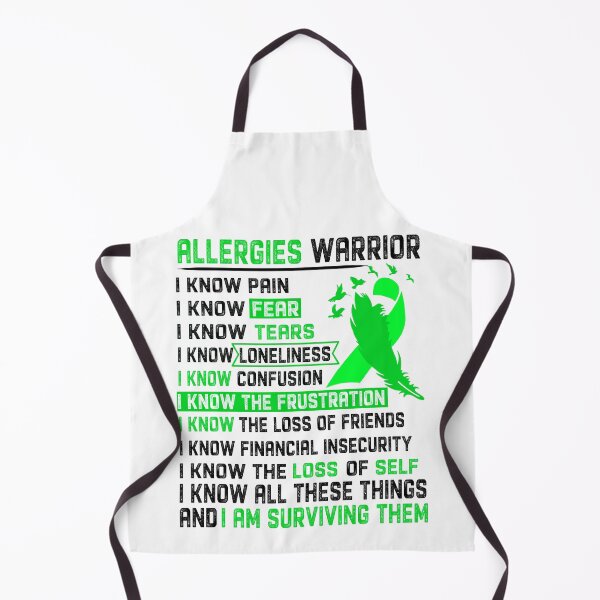 Item preview, I Am Allergies Warrior, I Know All These Things and I Am Surviving Them designed and sold by DianabellShop.