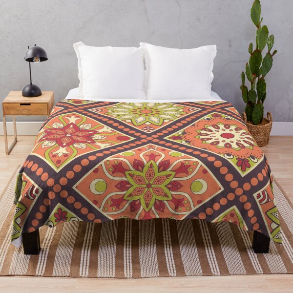 Item preview, Seamless luxury hand drawn mandala designed and sold by Qitchup.
