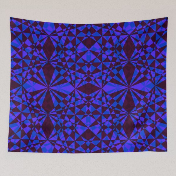 Item preview, Blue abstract pattern  designed and sold by Creativeart1974.